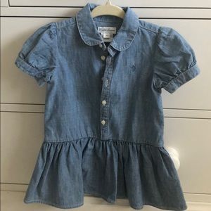 Ralph Lauren denim dress with bloomers